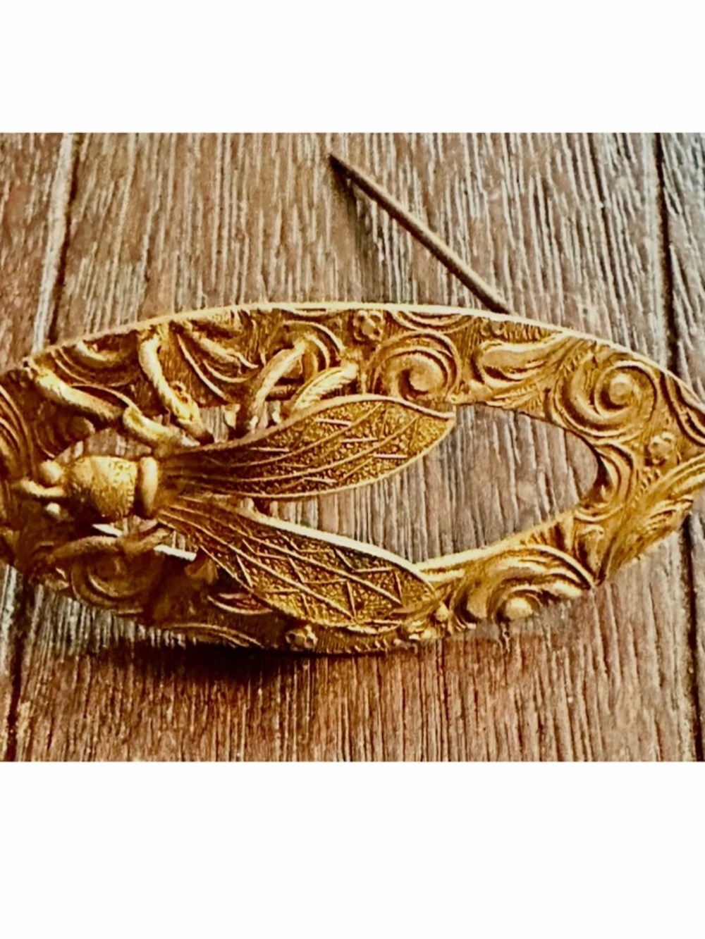 Victorian Bee or Wasp Insect Brooch - Picture 8 of 8